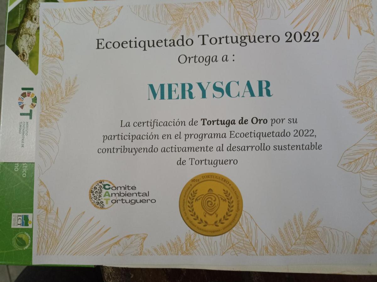 Hospedaje Meryscar Tortuguero Εξωτερικό φωτογραφία